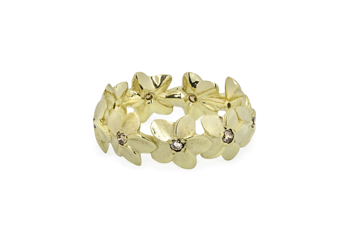 frangipani ring flat